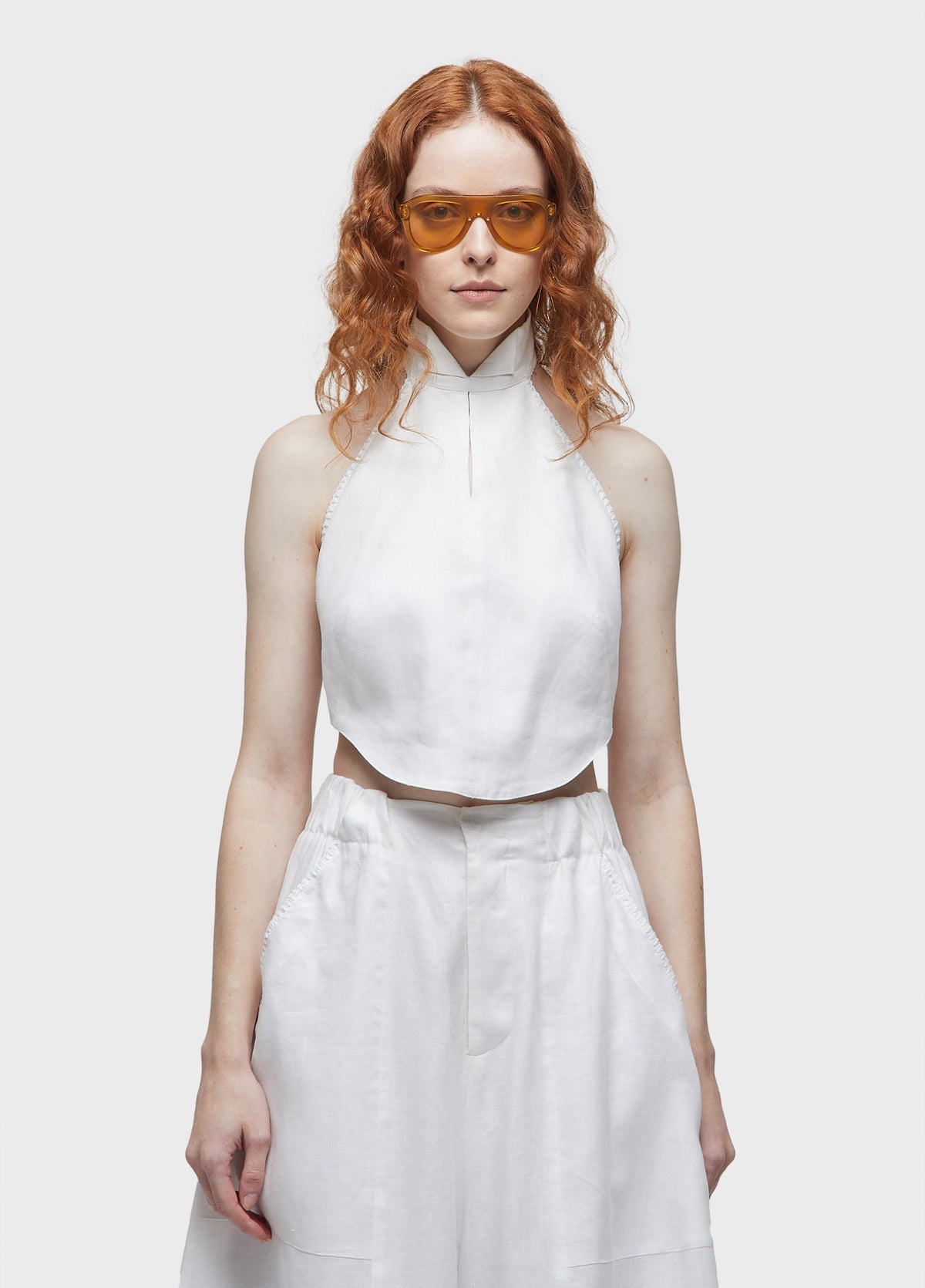 FRONT ONLY CROCHET COLLAR
