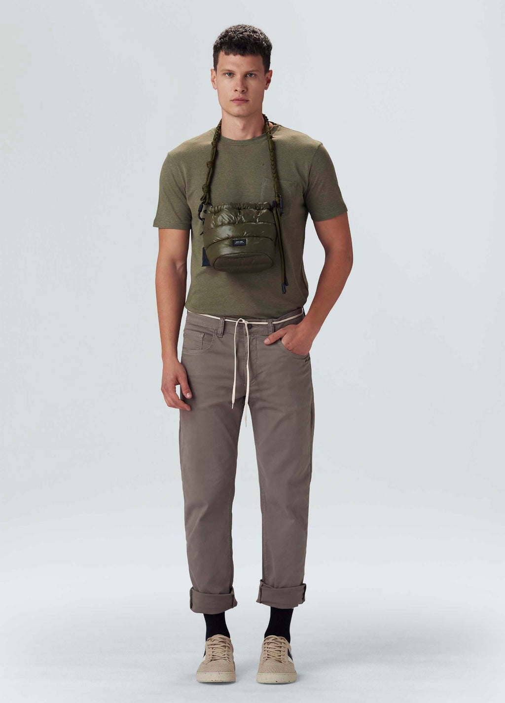 PLAIN COLOUR 5 POCKETS TROUSERS