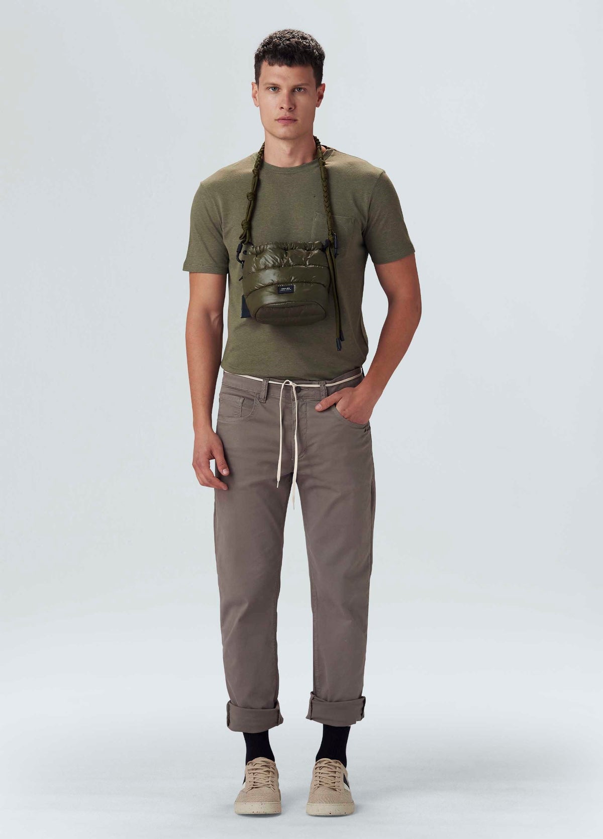 PLAIN COLOUR 5 POCKETS TROUSERS