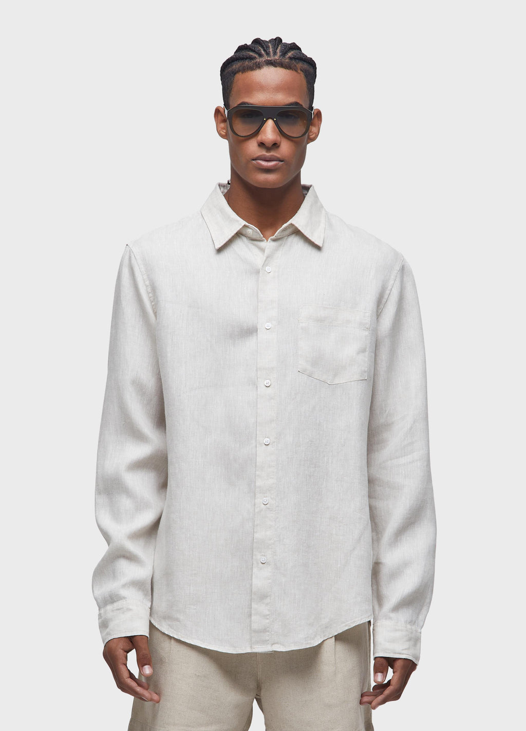 CLASSIC LINEN LONG SLEEVE SHIRT