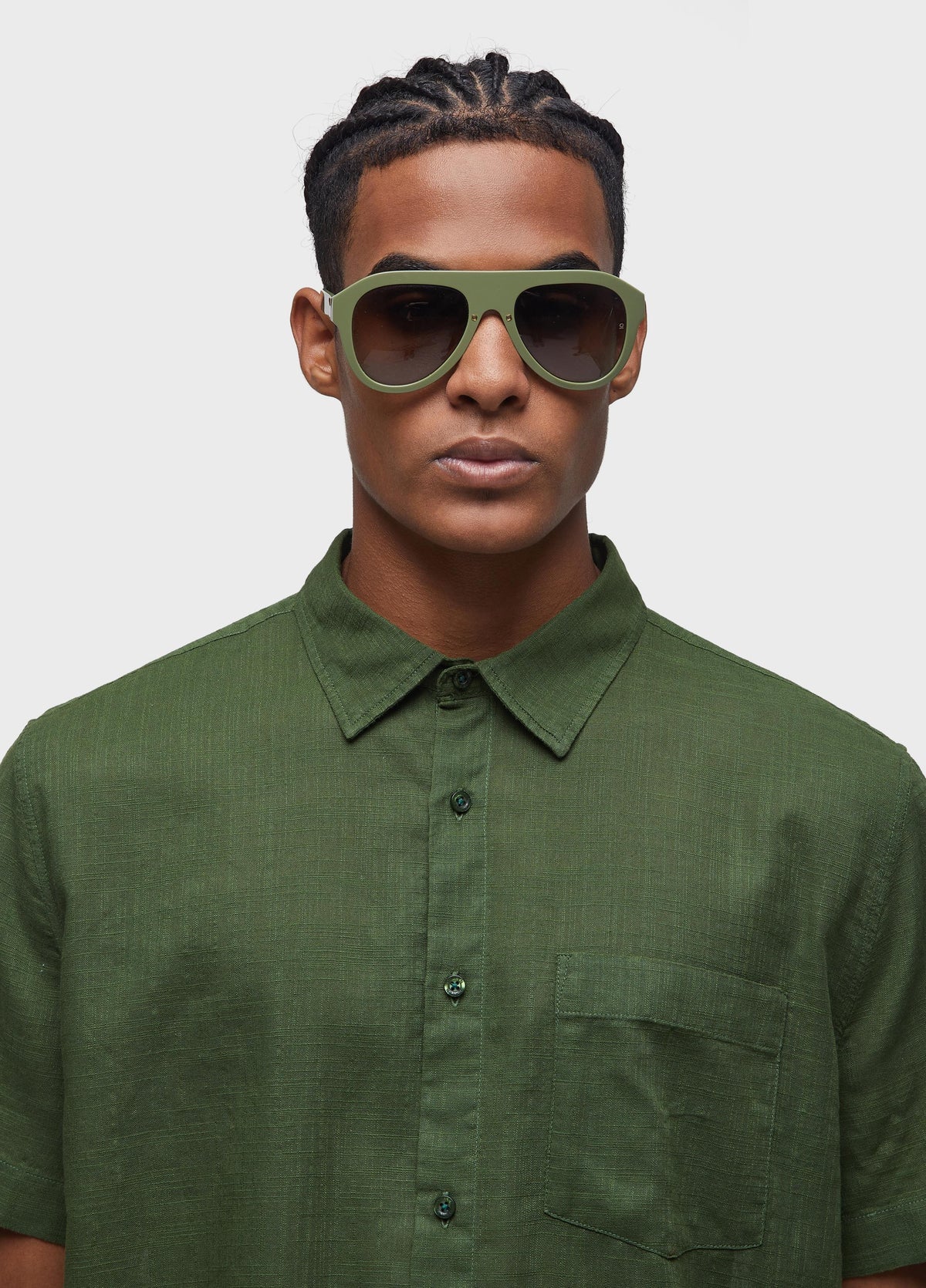 TEXTURED COLOR SS SHIRT