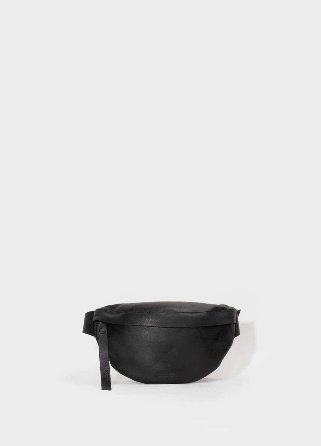 LEATHER E-BASICS WAIST BAG