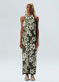 HOLIDAY WRAP DRESS LONG