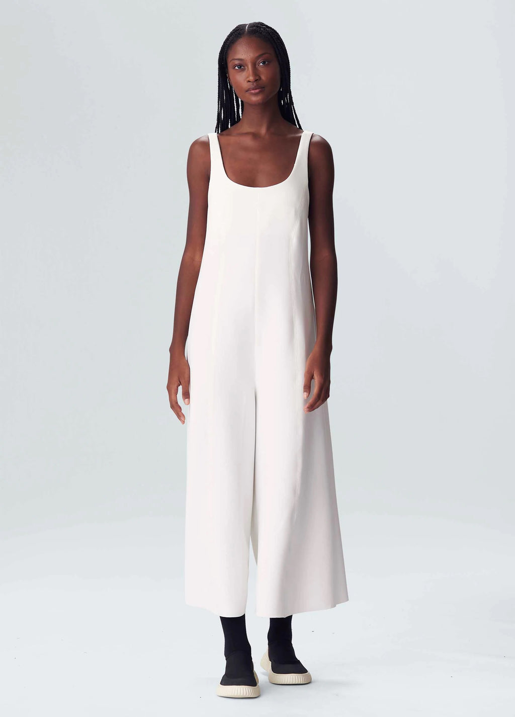 NAKED BACK STRAPS JUMPSUIT
