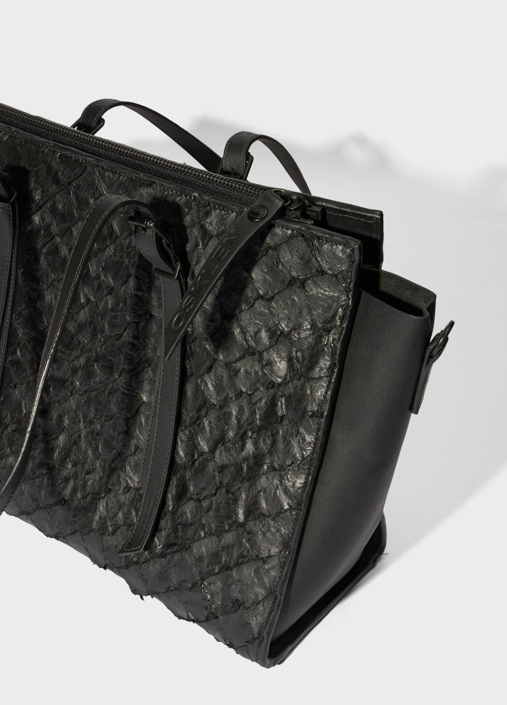 Bolsa Pirarucu Nab Preto/Preto – Osklen – foto 4
