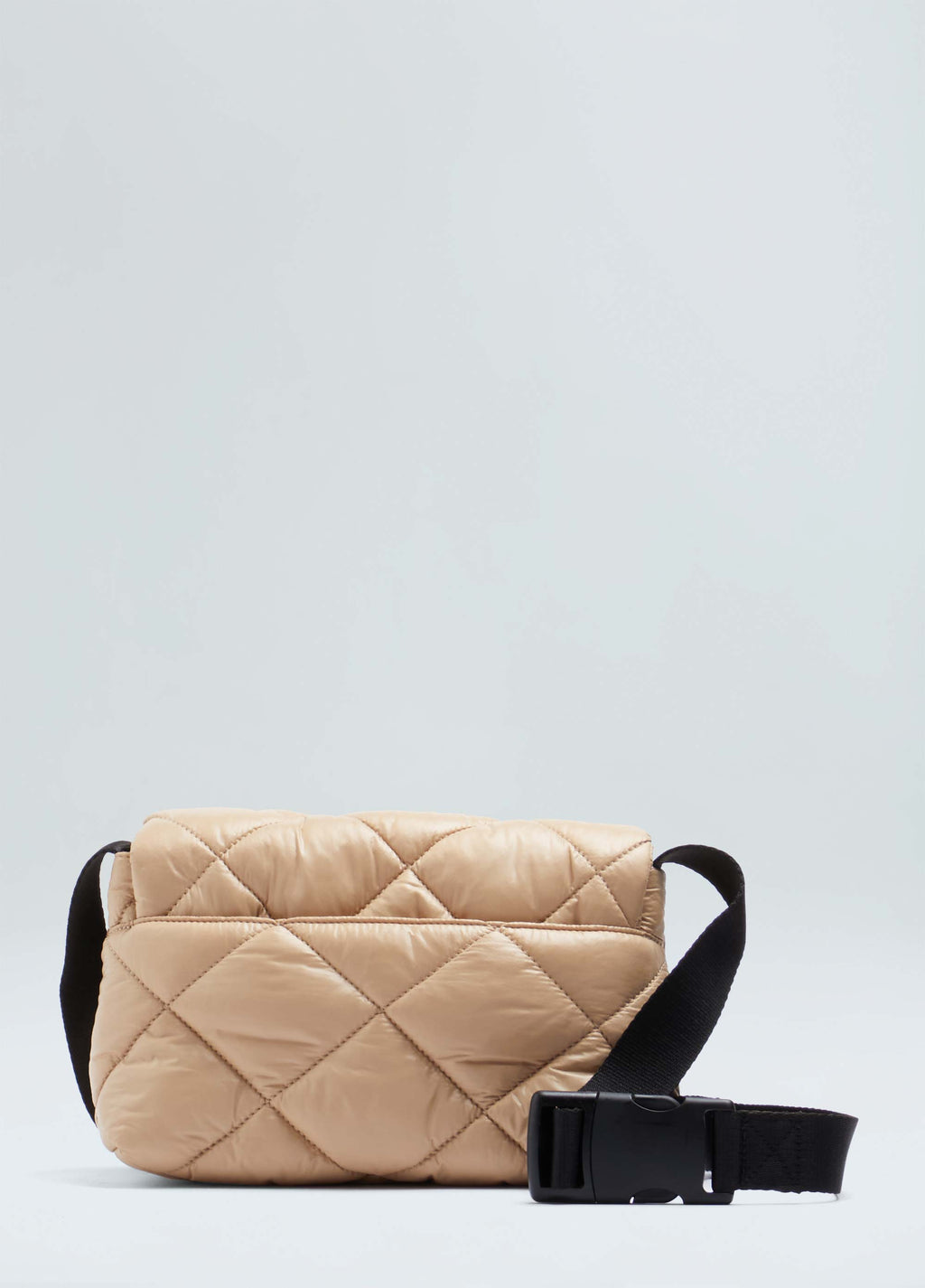SMALL QUILTED NYLON CROSSBODY BAG