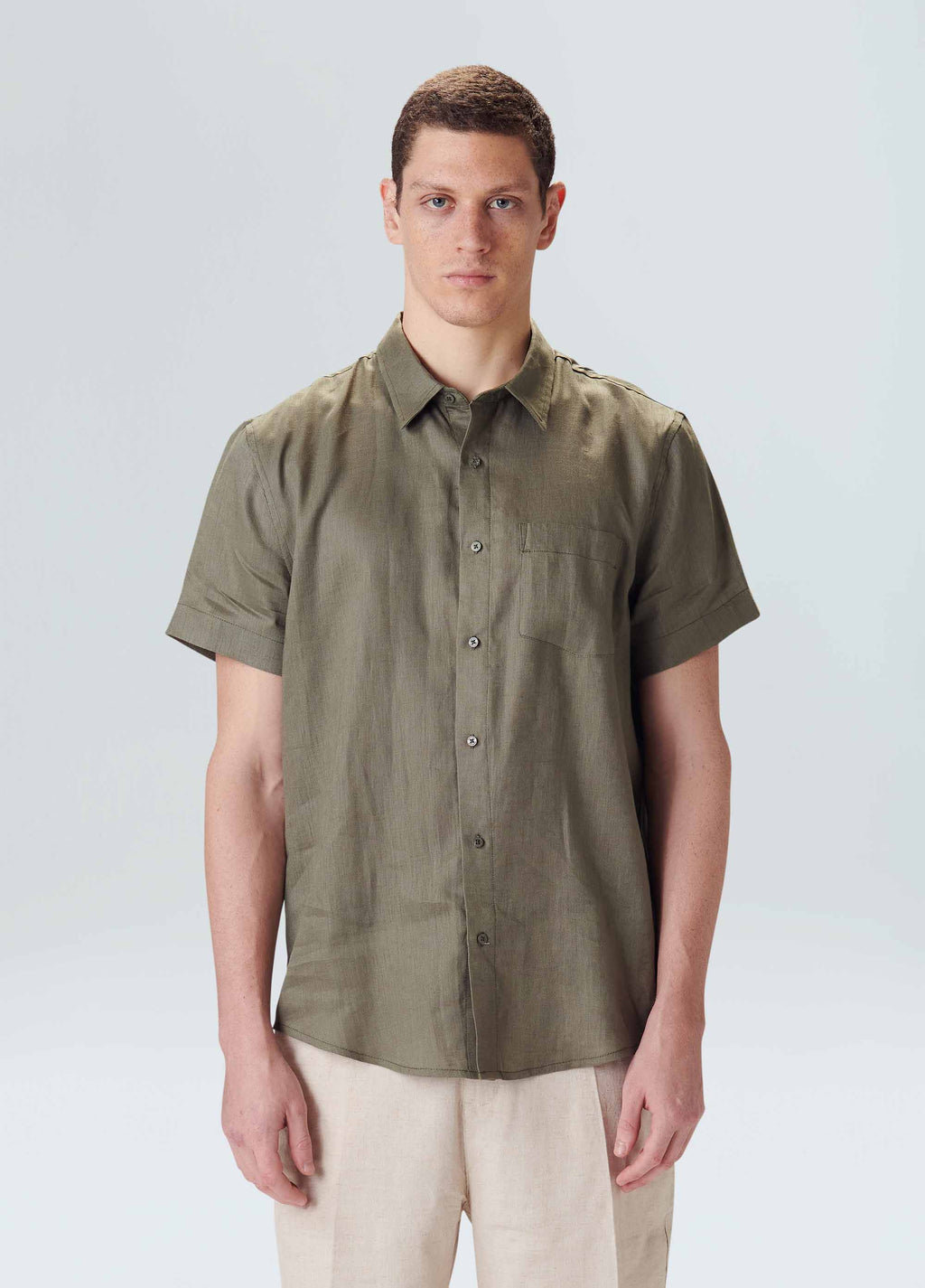 CLASSIC LINEN S/S SHIRT
