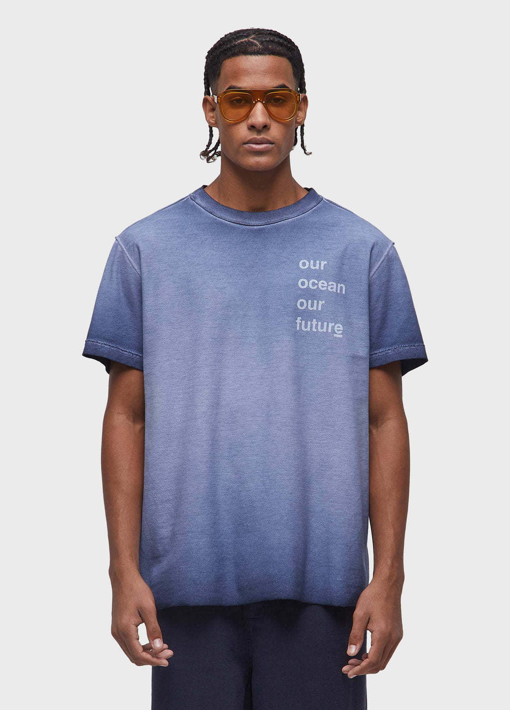 T-SHIRT DOUBLE WATERCOLOR FISH SS