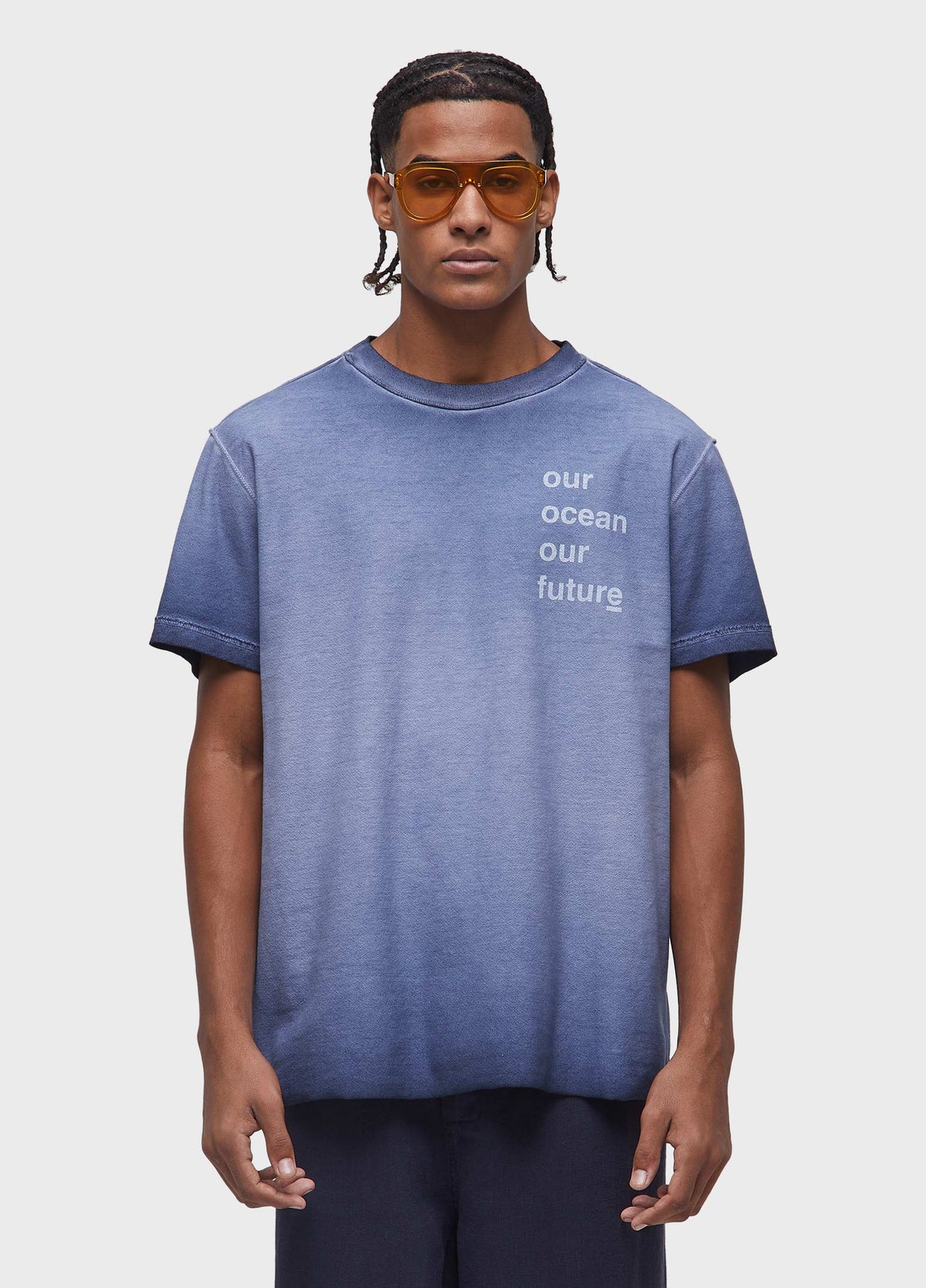 T-SHIRT DOUBLE WATERCOLOR FISH SS