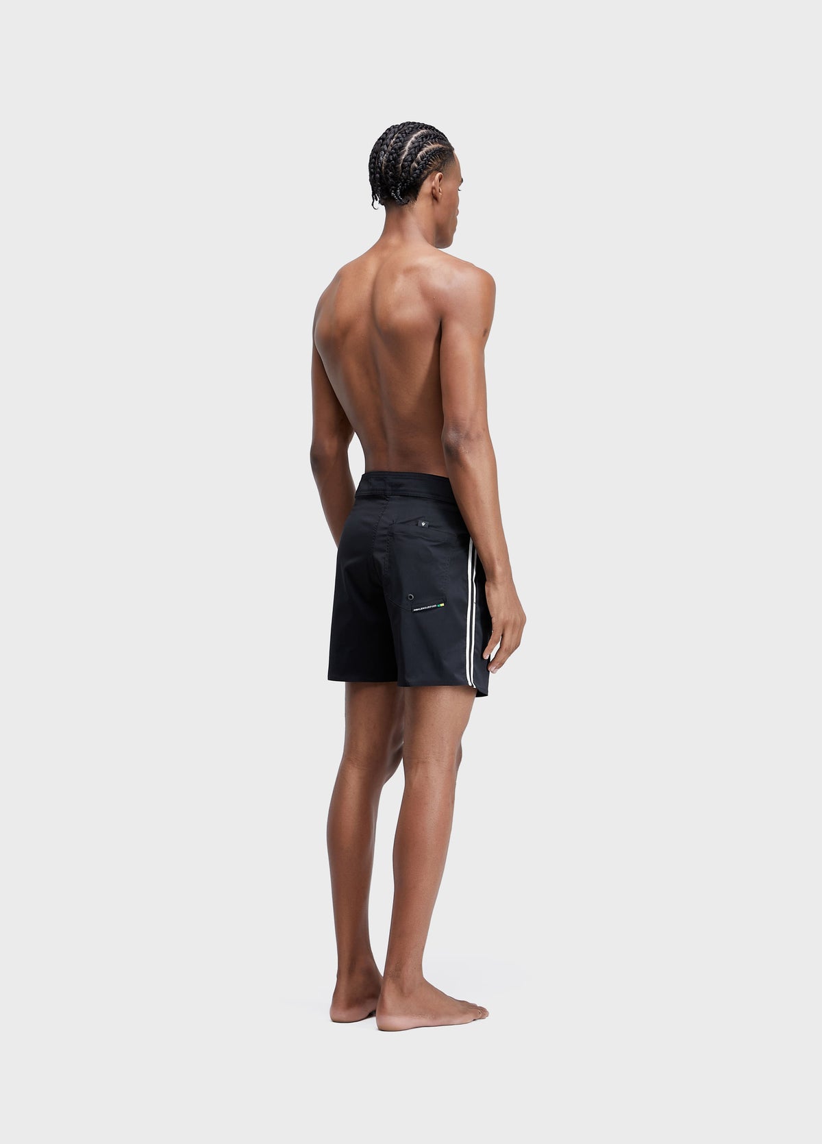 Bermuda Surf Aquaone Flex Stripes Preto – Osklen – foto 6