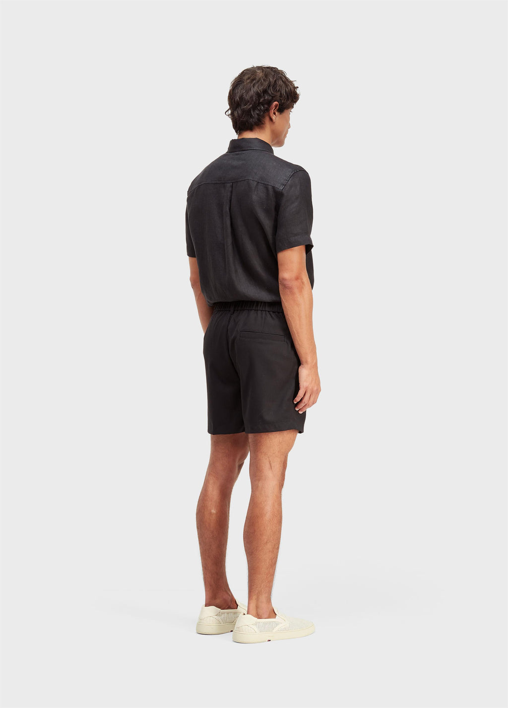 TAILORED KNIT SHORTS