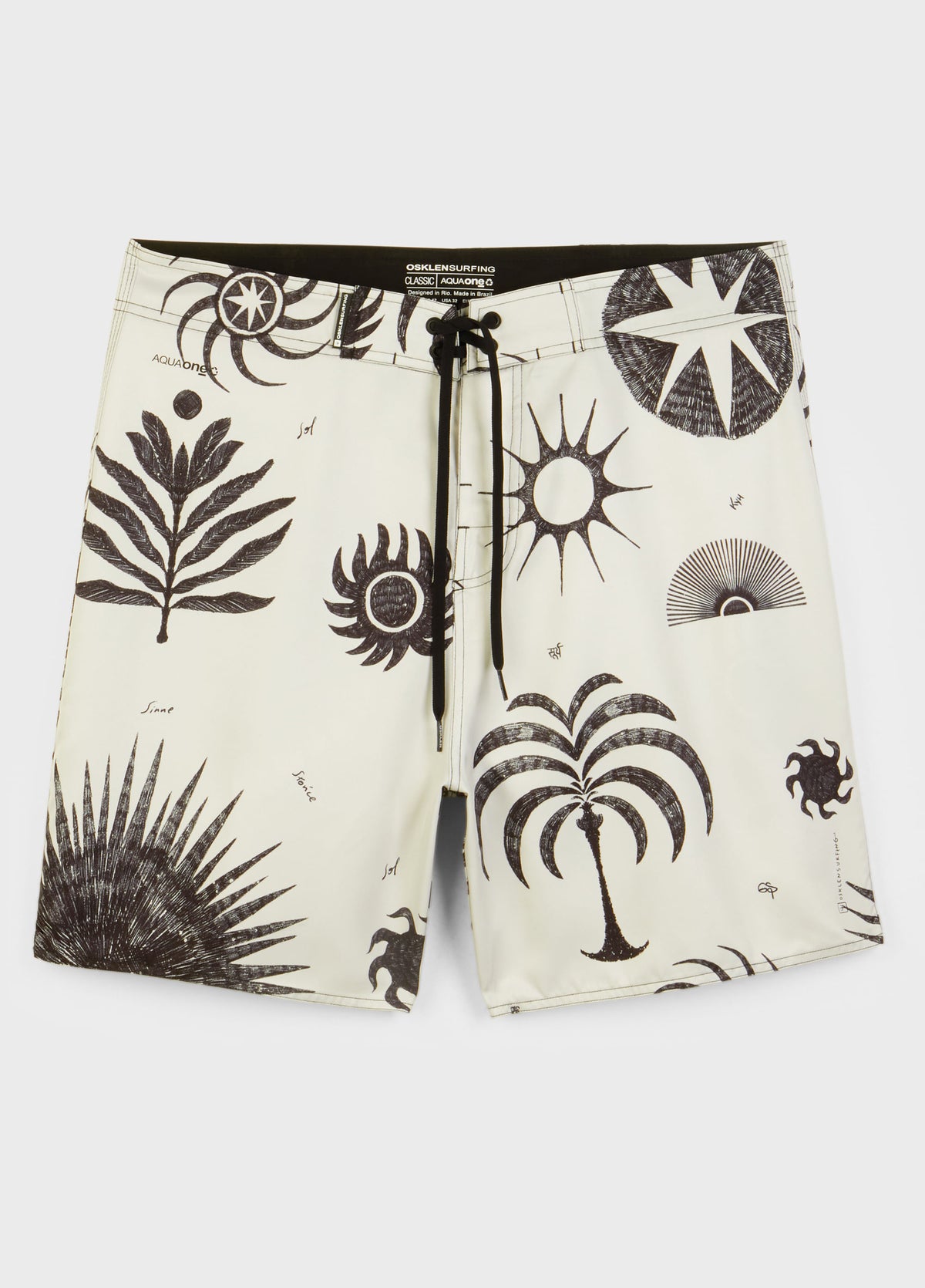 AQUAONE TRACE SURF SHORTS