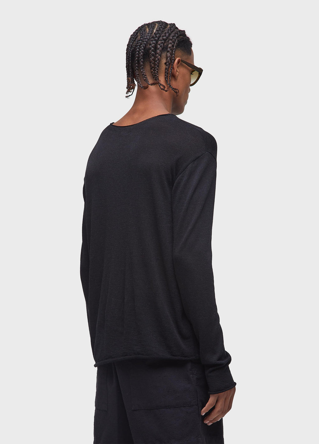 KNIT LS LINEN
