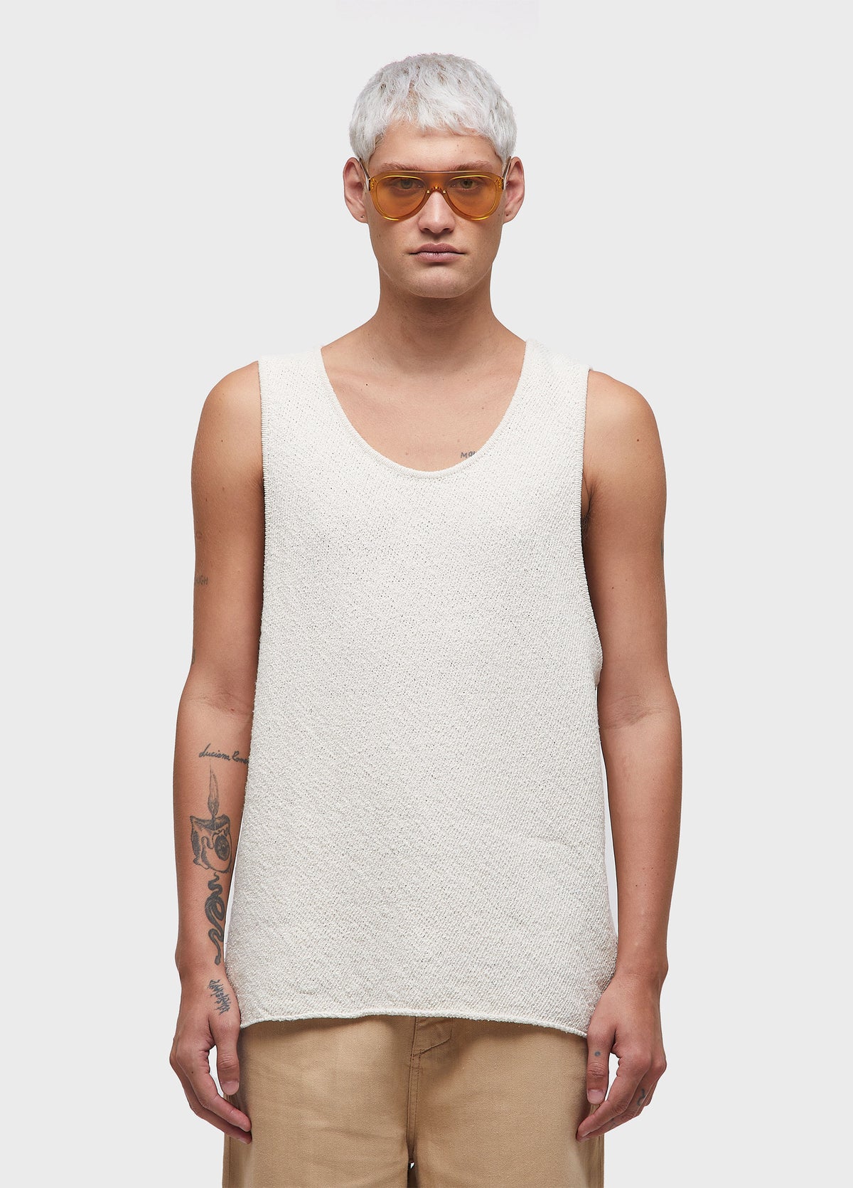 LIGHT KNIT TANK TOP E-FABRICS II