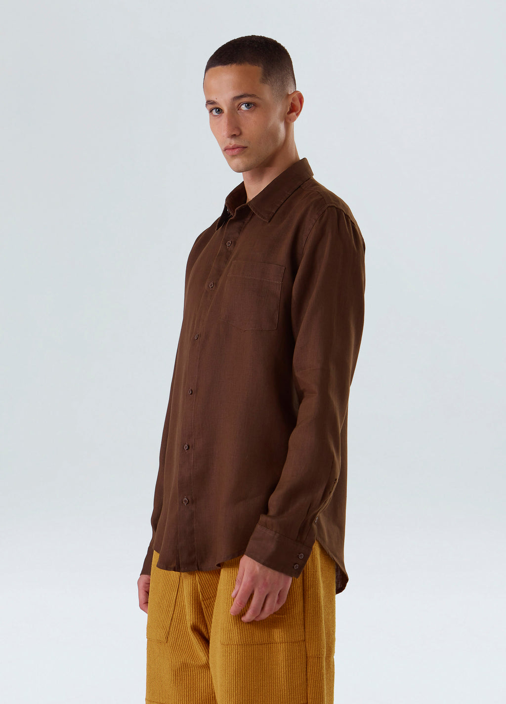 CLASSIC LINEN LONG SLEEVE SHIRT