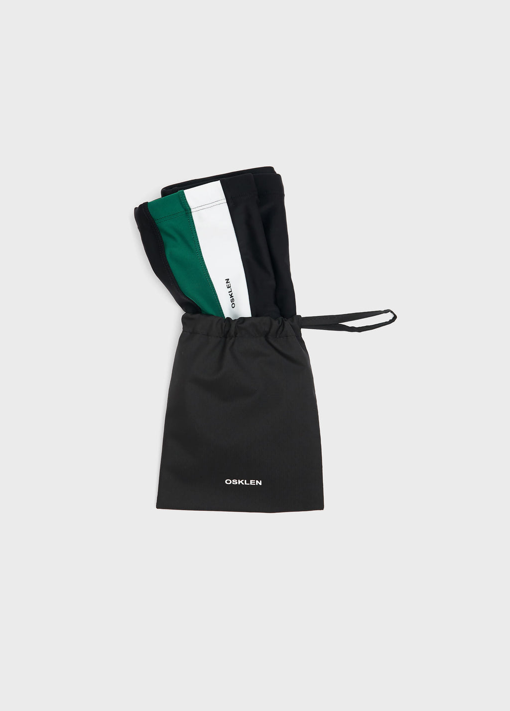 COLOR BAND SWIM TRUNKS