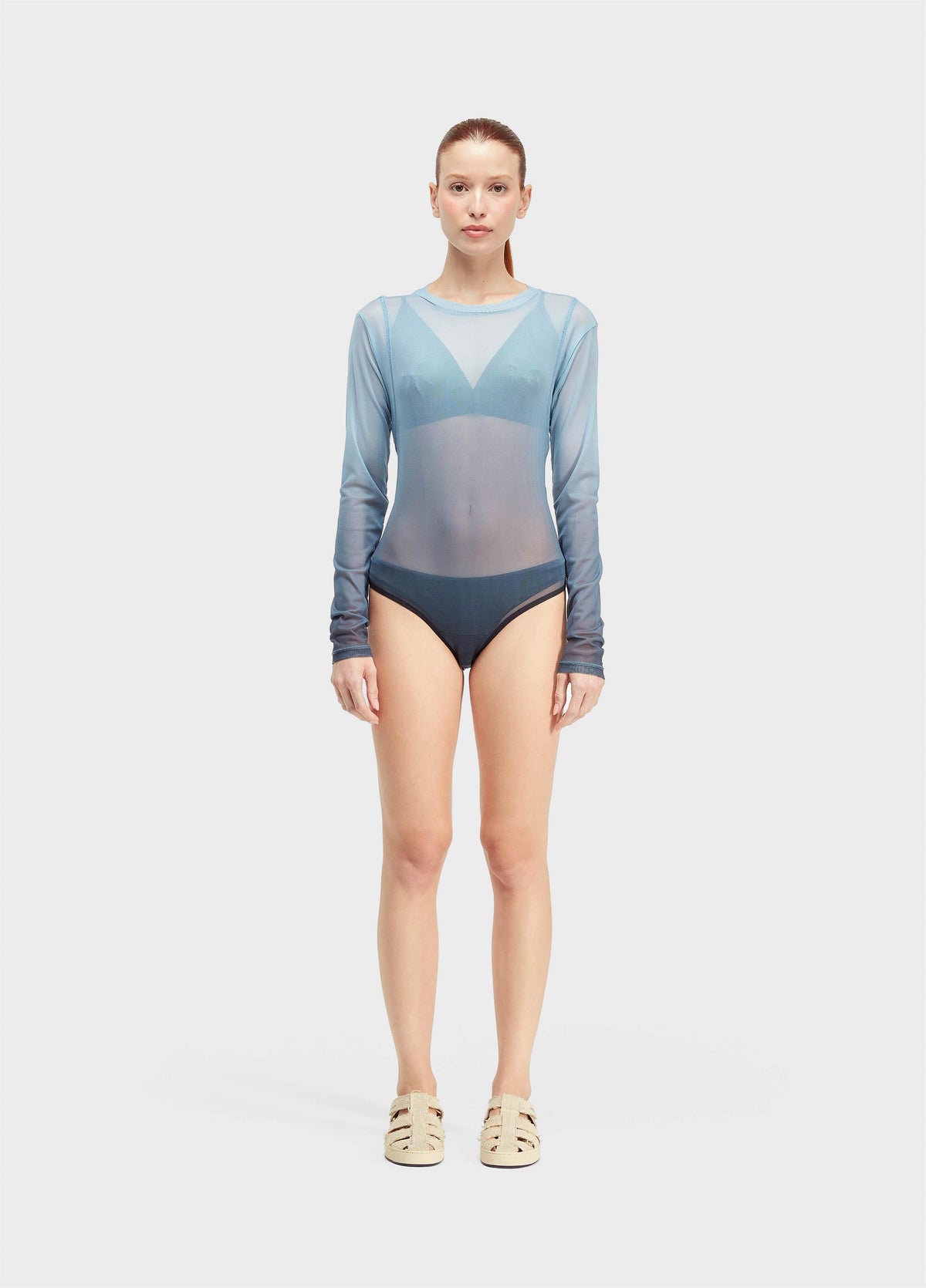 OMBRE TULLE BODYSUIT