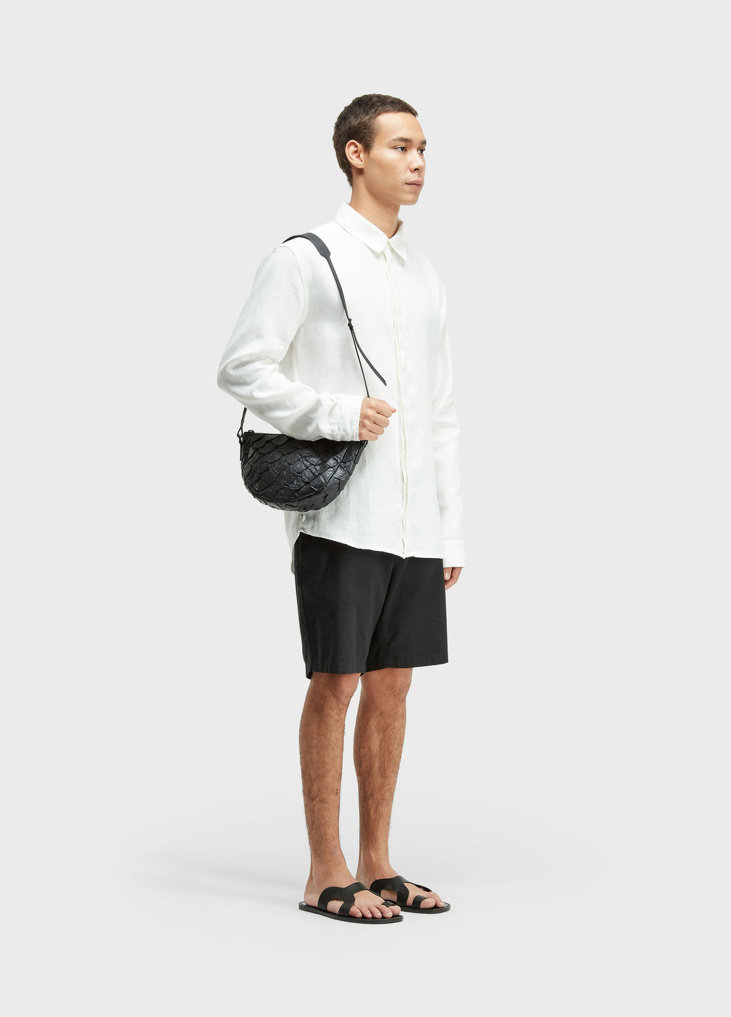 Andiroba Pirarucu Mini Bag Preto/Preto – Osklen – foto 7