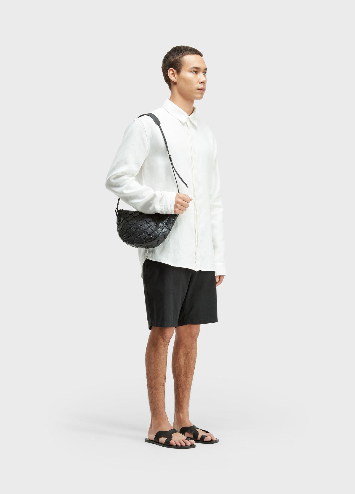 Andiroba Pirarucu Mini Bag Preto/Preto – Osklen – foto 7
