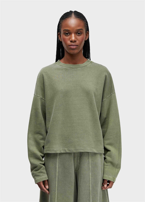 LONG-SLEEVED OVERSIZED SHIRT