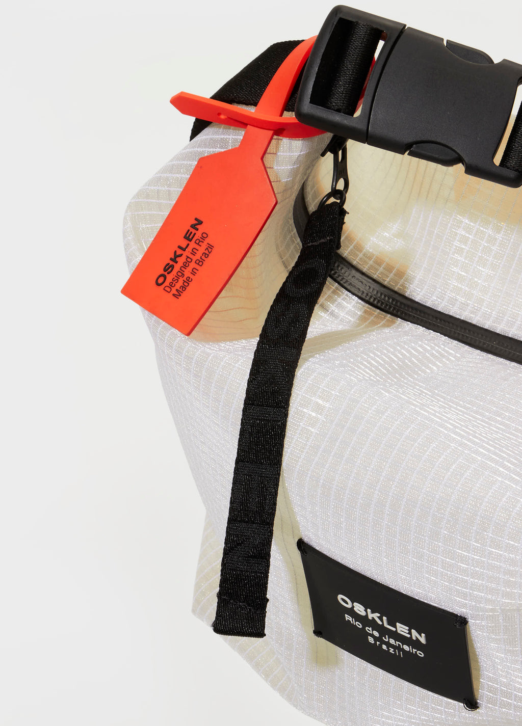 Bolsa Bakare Large Tela Cru Preto – Osklen – foto 4