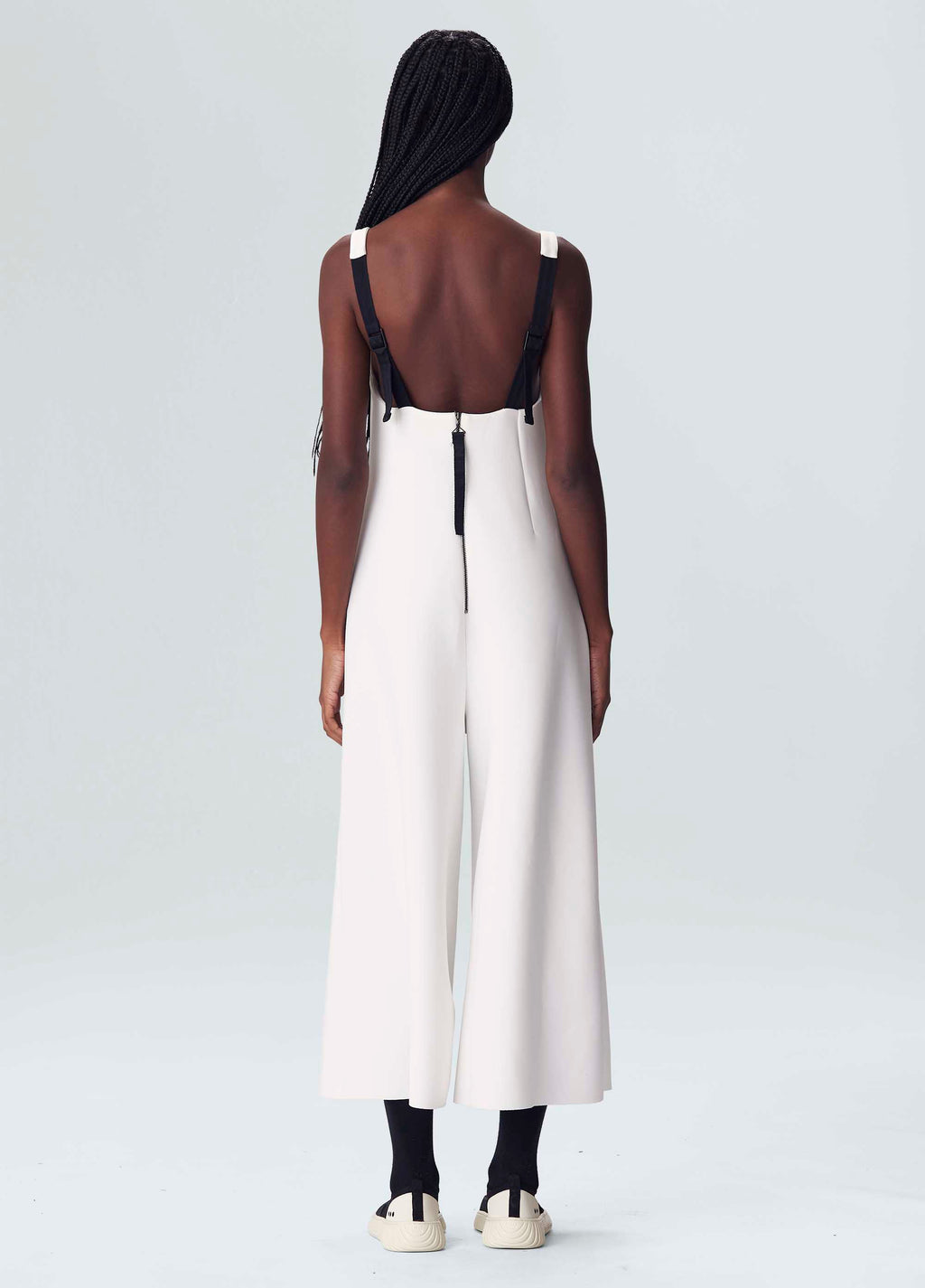 NAKED BACK STRAPS JUMPSUIT