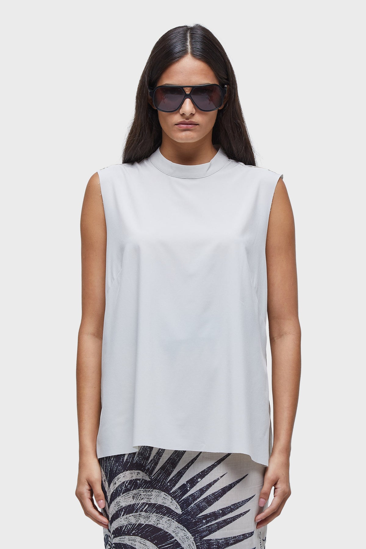 SUPERLIGHT COLLARED BLOUSE