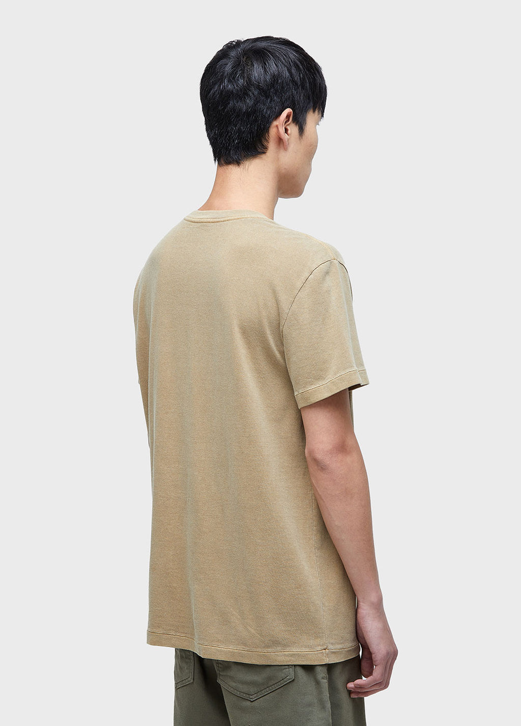 T-SHIRT POCKET EMBROIDERED CREST SHORT SLEEVE