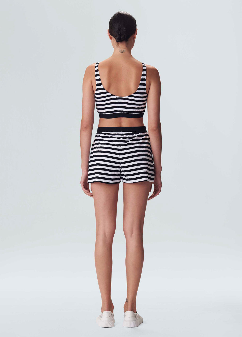 STRIPED TERRYCLOTH SET