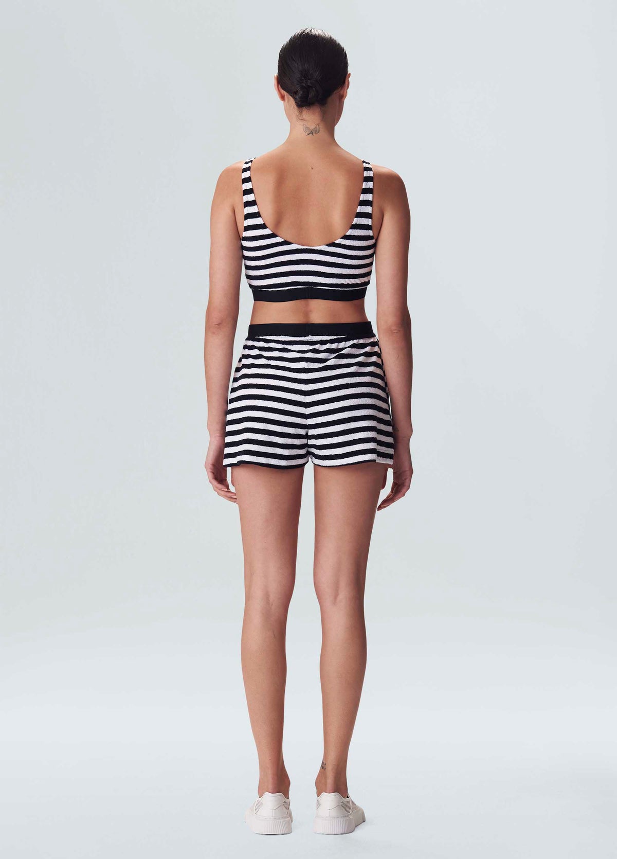 STRIPED TERRYCLOTH SET
