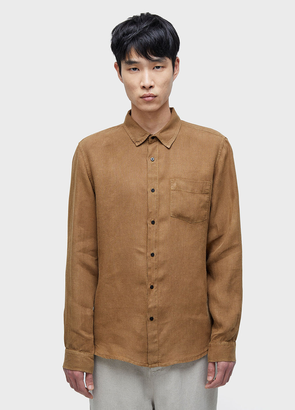 CLASSIC LINEN LONG SLEEVE SHIRT