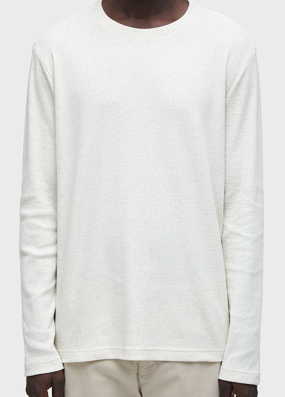 T-SHIRT RIBBED JUTA LONG SLEEVE