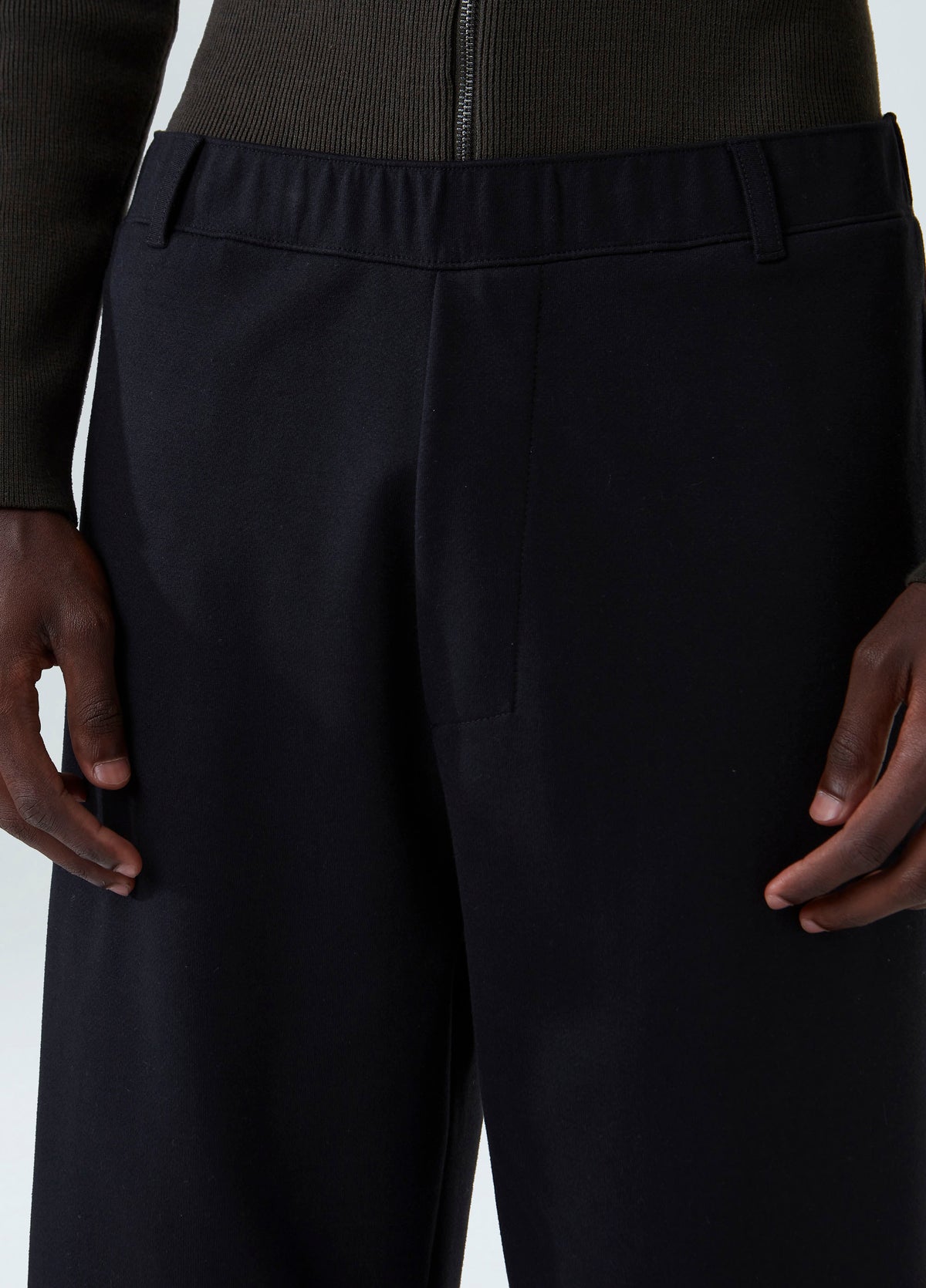 TEXTURED TROUSERS