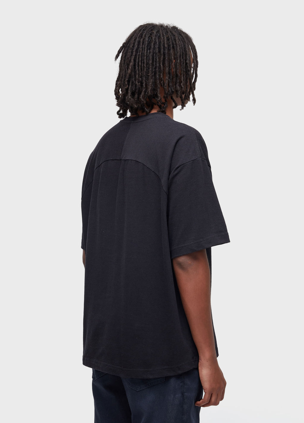 T-SHIRT OVER BACK YOKE SS