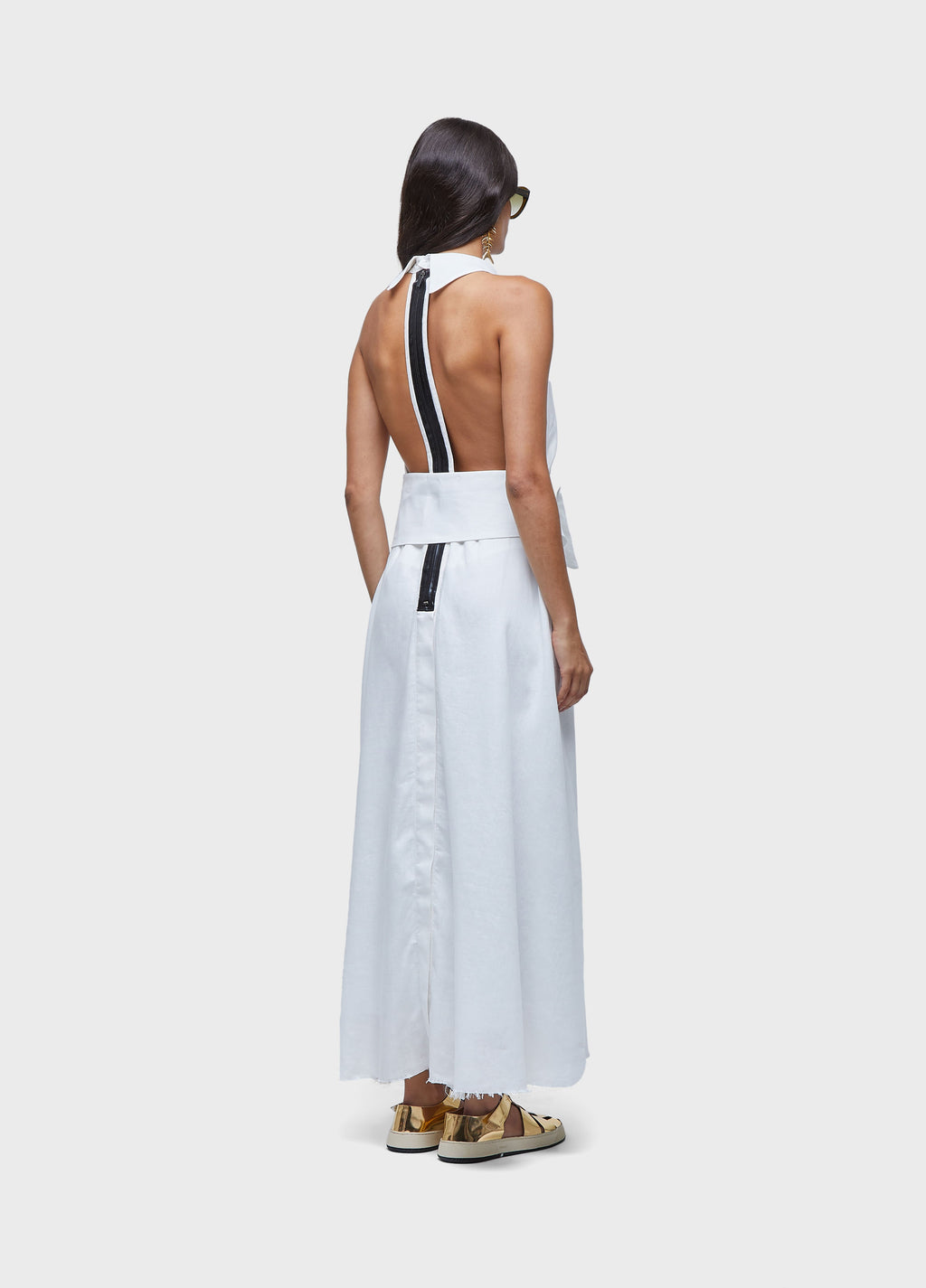 LONG SMOKING DRESS