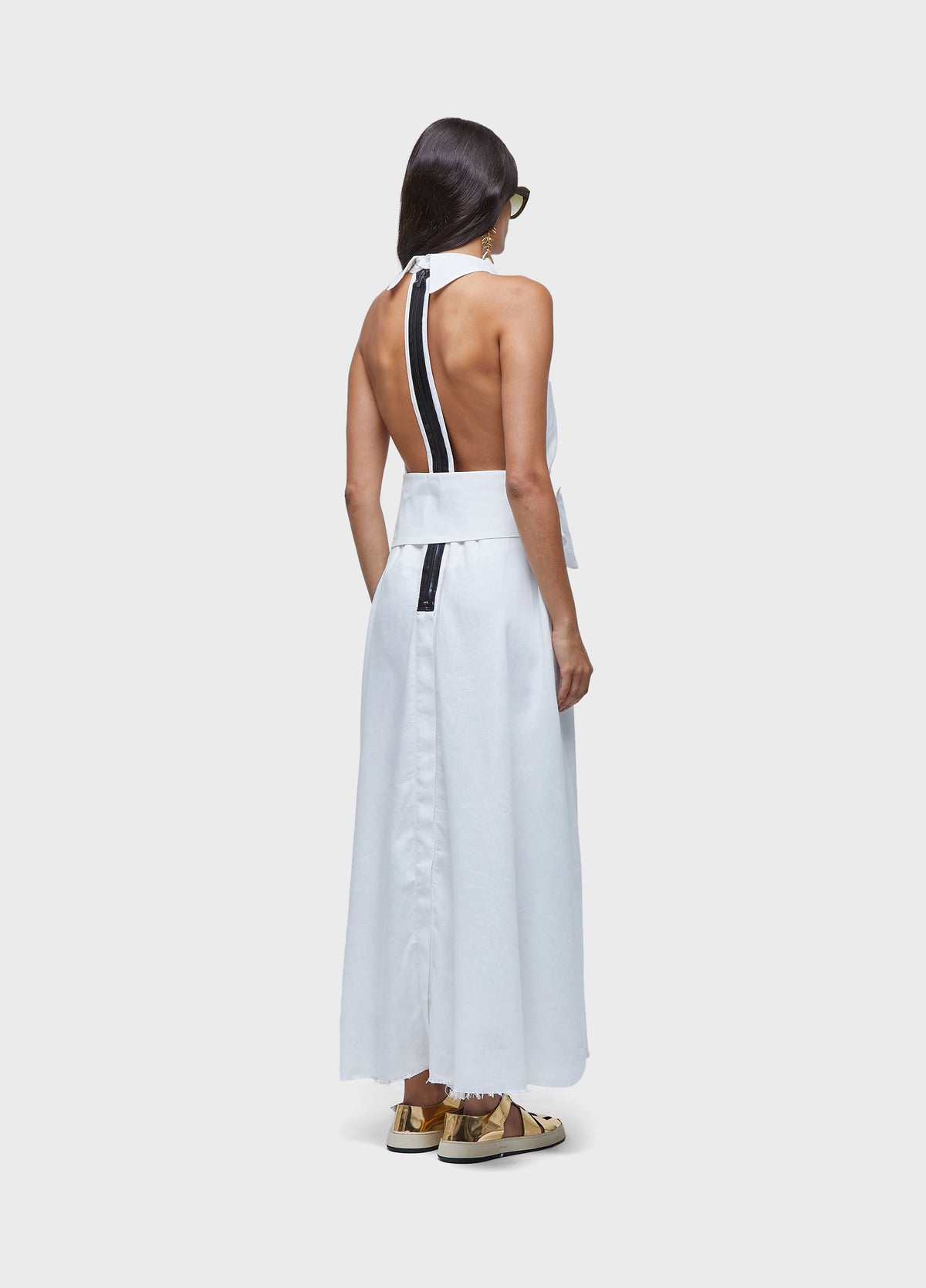 LONG SMOKING DRESS