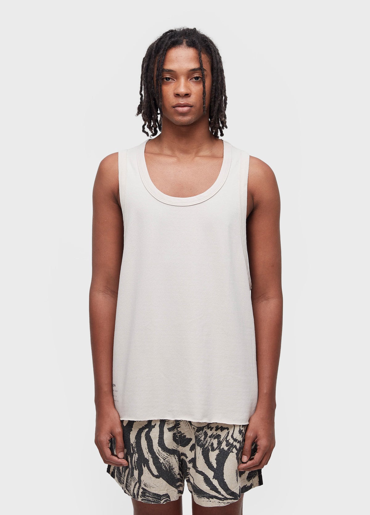 BACK RUSTIC TANK TOP