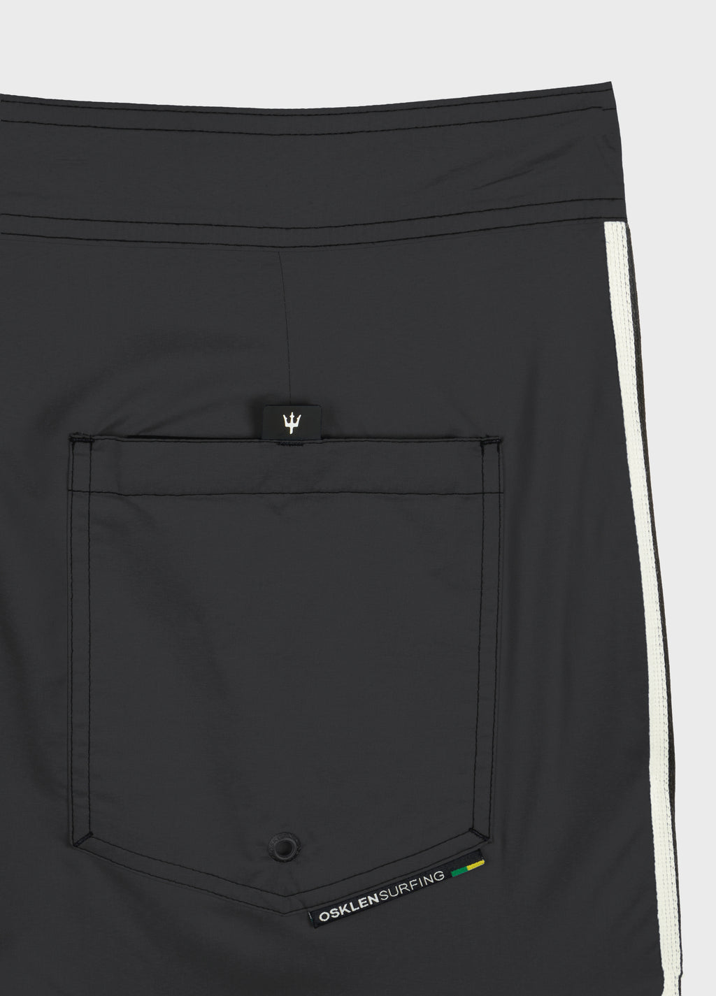 AQUAONE FLEX STRIPE BOARD SHORTS