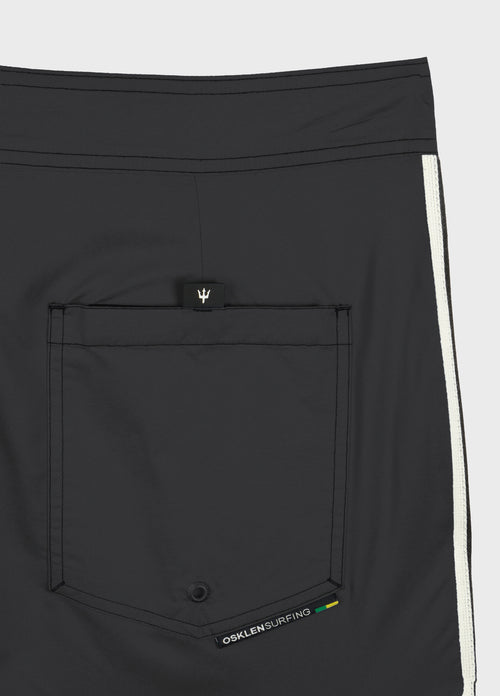 AQUAONE FLEX STRIPE BOARD SHORTS