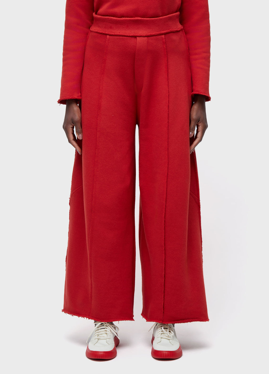 DOUBLE-FACED ECO SWEATPANTS