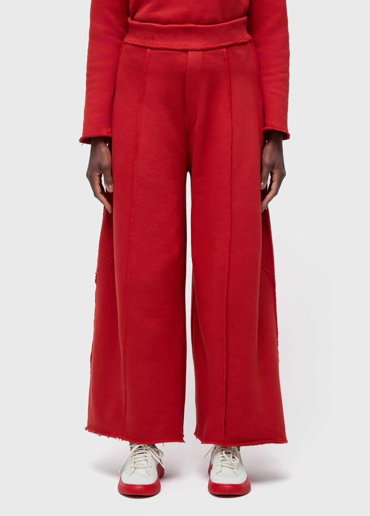 DOUBLE-FACED ECO SWEATPANTS