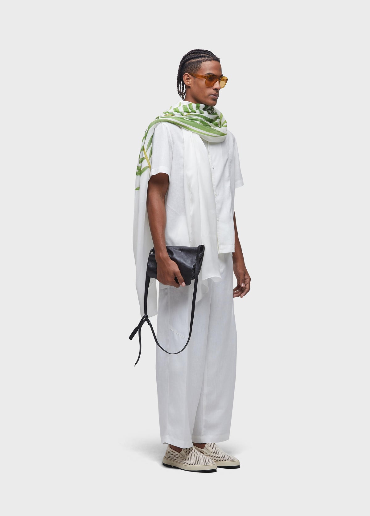 MARAU SHORT-SLEEVED LINEN SHIRT