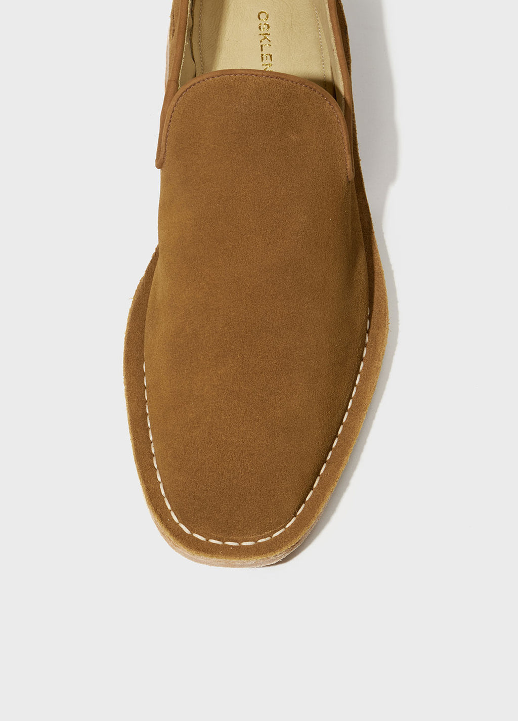 SUEDE MOC TOE SHOE
