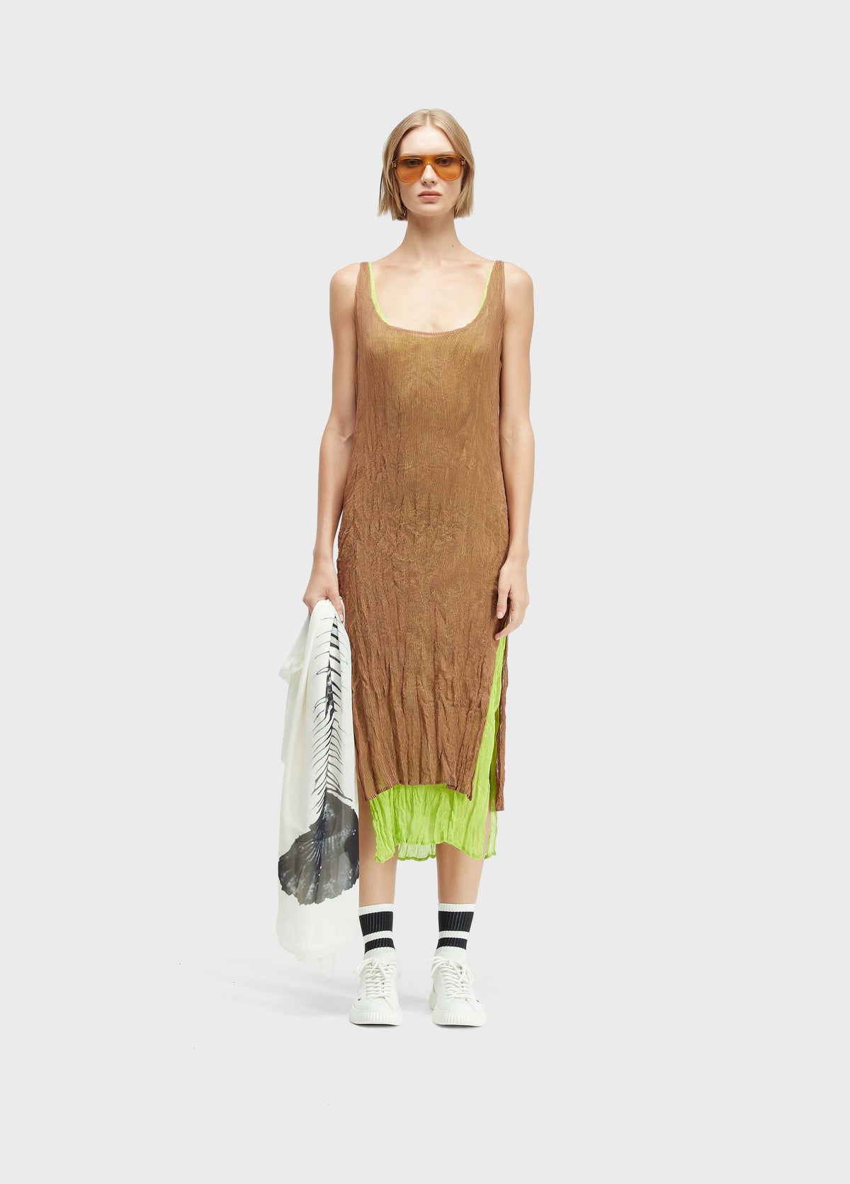VESTIDO REGATA PLISSÉ DUO