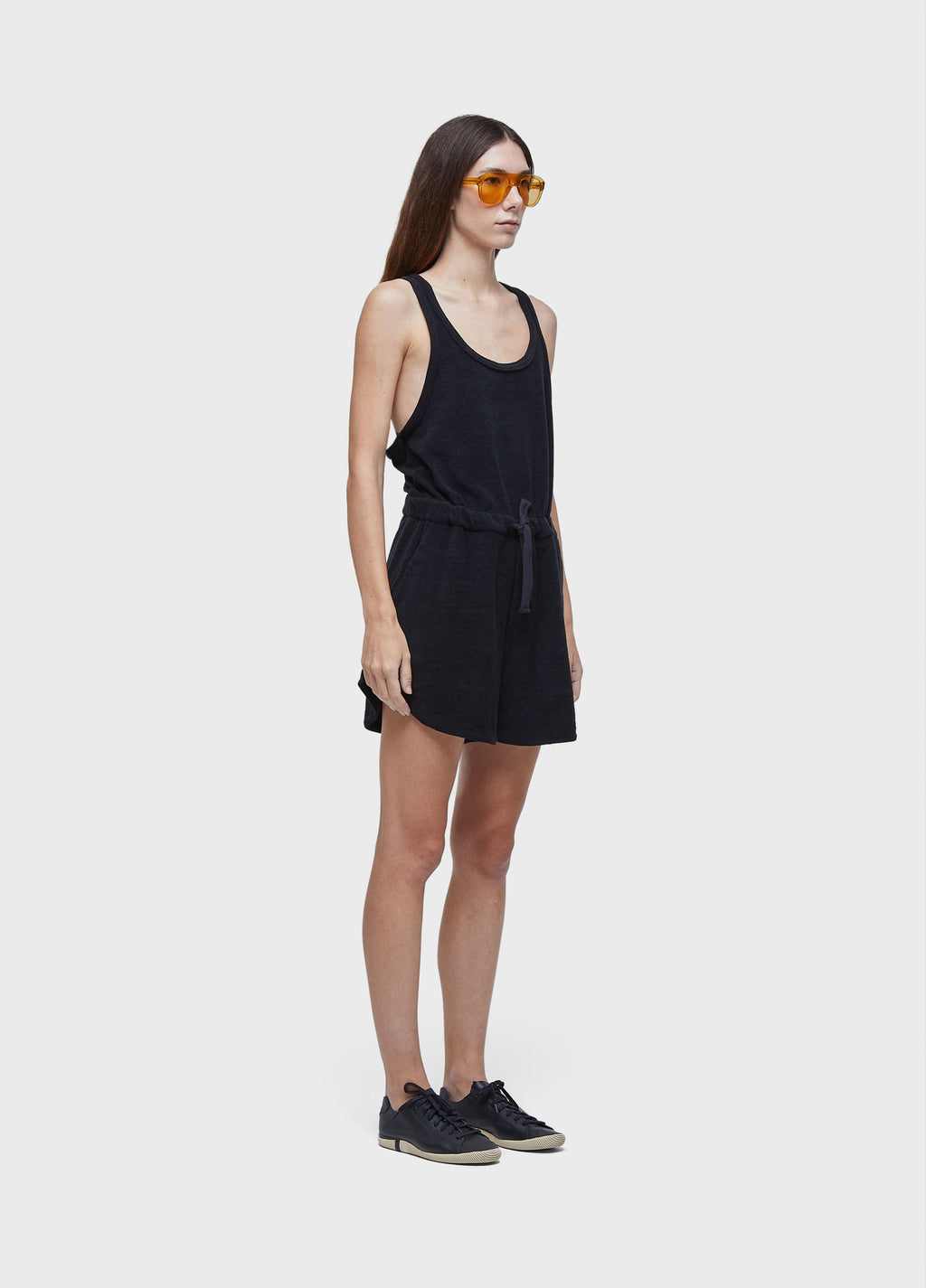 TERRY CLOTH SWIM ROMPER