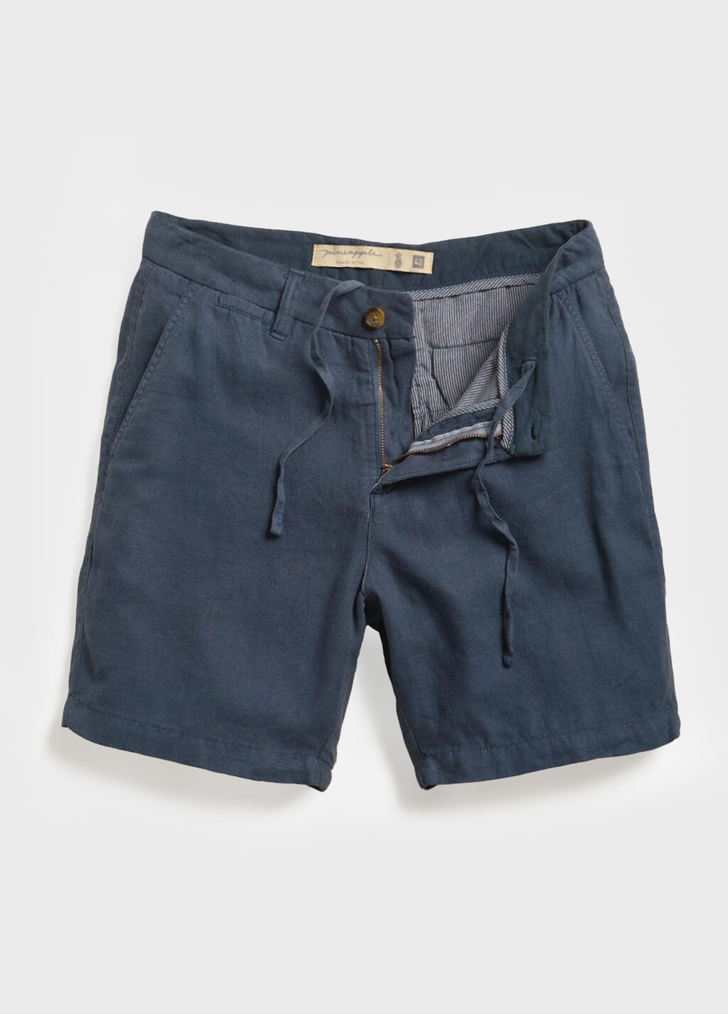 100% LINEN SHORTS