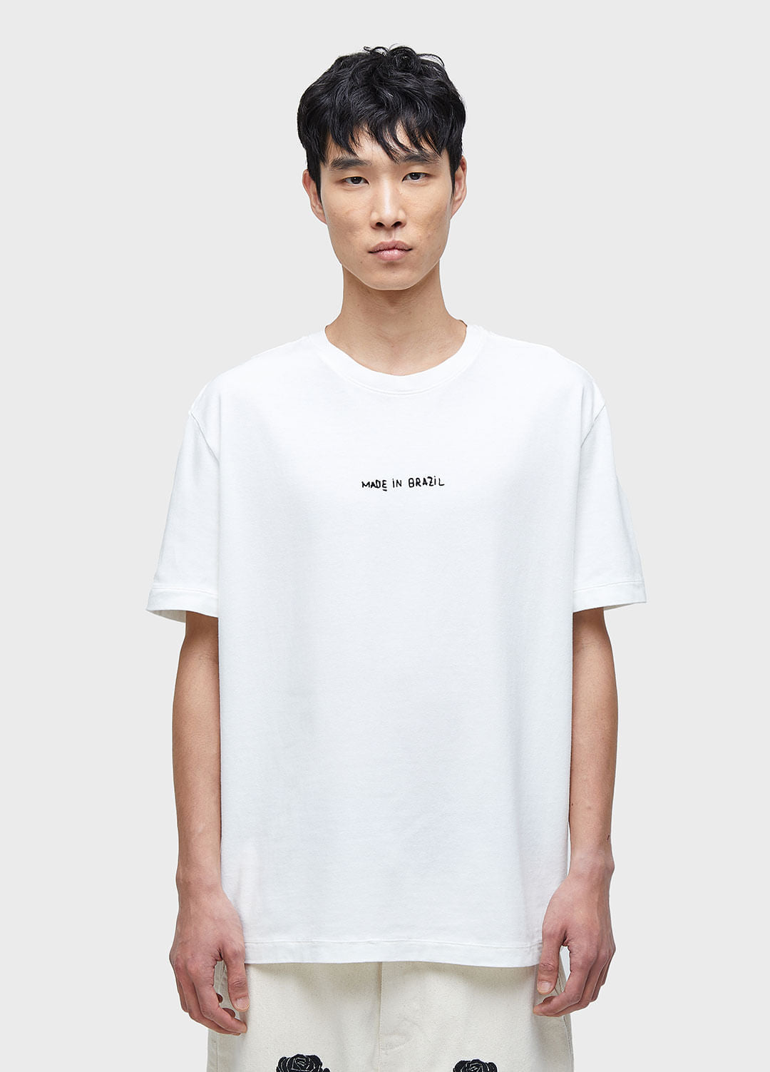 T-SHIRT MADE IN BRAZIL EMBROIDERED MC