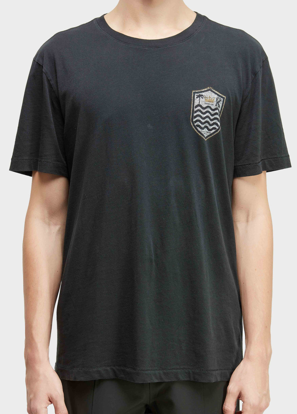 T-SHIRT SOFT USED CREST GAUZE