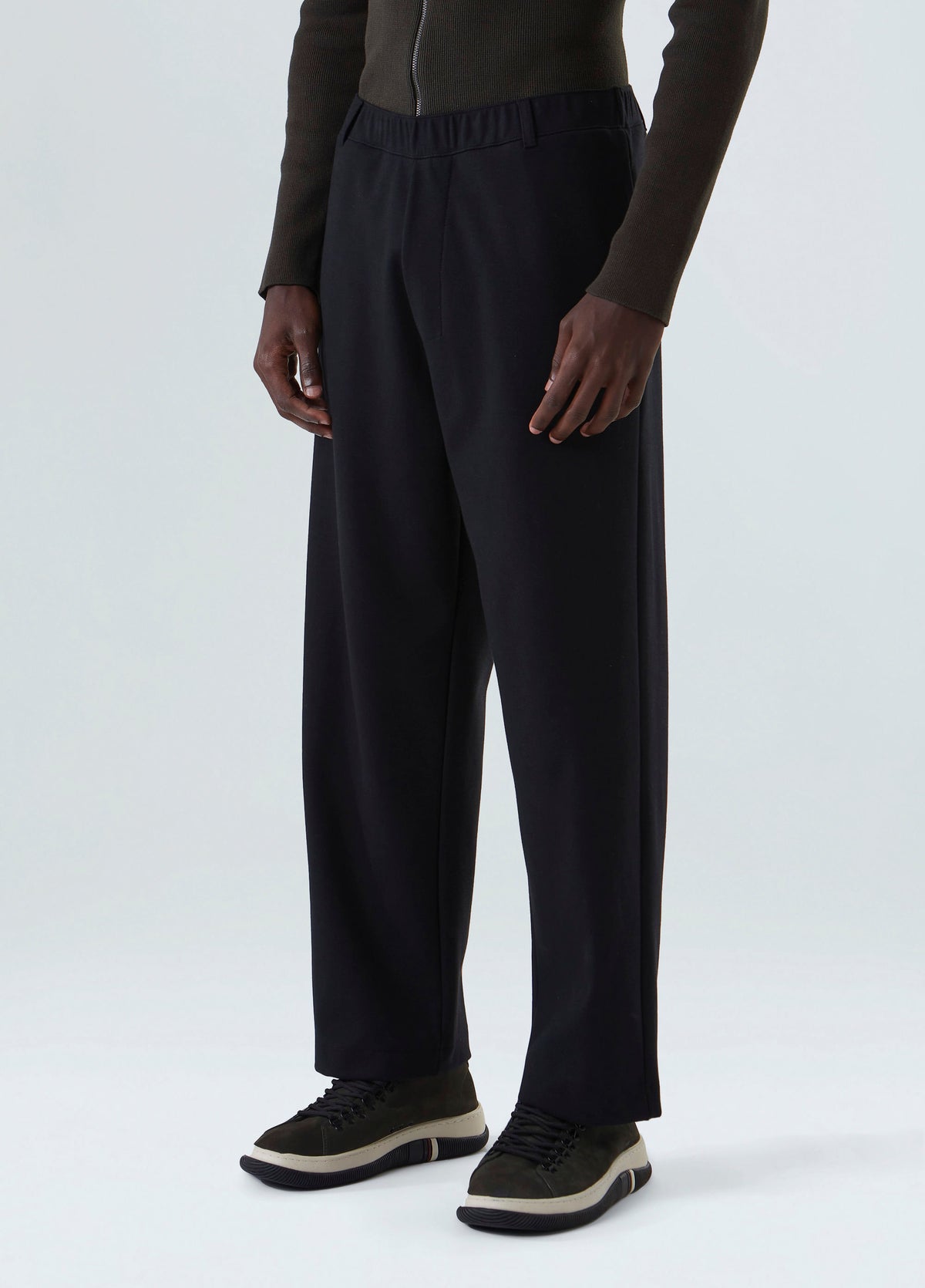 TEXTURED TROUSERS