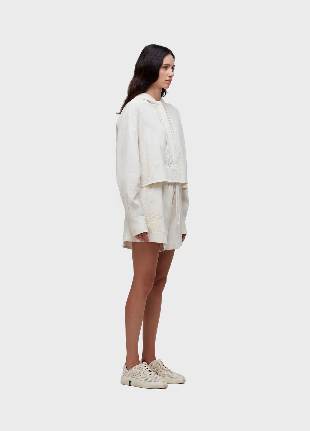 Short Bordado Concha Off-White – Osklen – foto 4